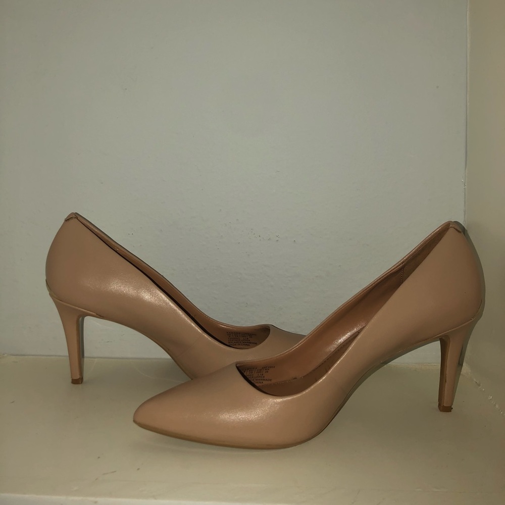 Calvin Klein nude shoes 9M